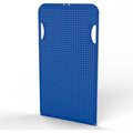 Valley Craft Valley Craft Round-Peg Pegboard End Panel F89536 for Modular A-Frame Bin Cart, Blue F89536B